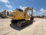 Back of used Excavator